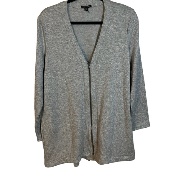 Eileen Fisher Sweaters - An Eileen Fisher gray cardigan in size extra large